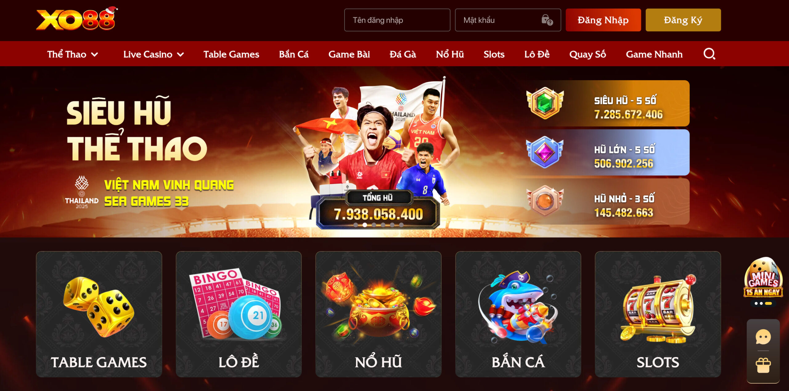 Xo88 đã khẳng định được vị thế của mình trong giới cá cược